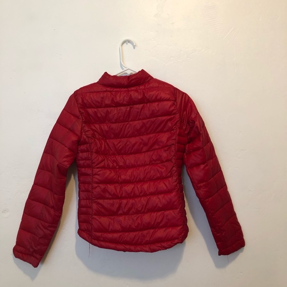 red puffer coat - Picture 2 of 2